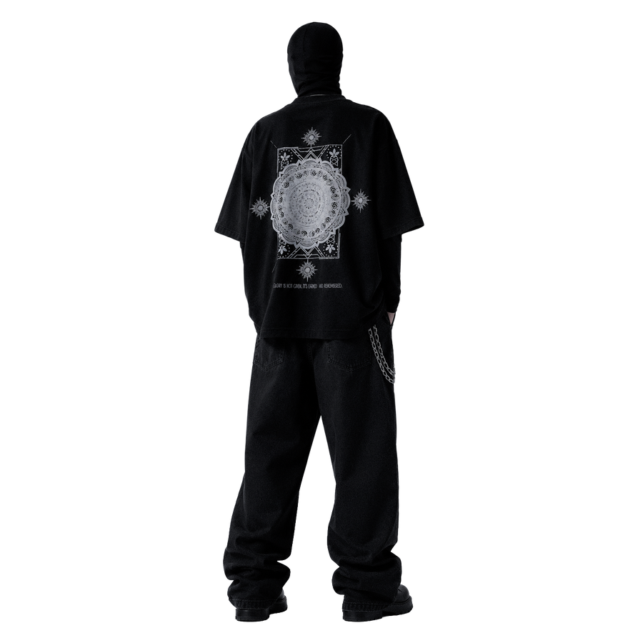 ELYSIUM [LTD] — HEAVY COTTON TEE — ONYX BLACK